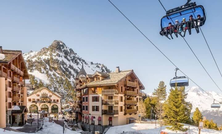 Ski-in, ski-out access with chairlift adjacent to property