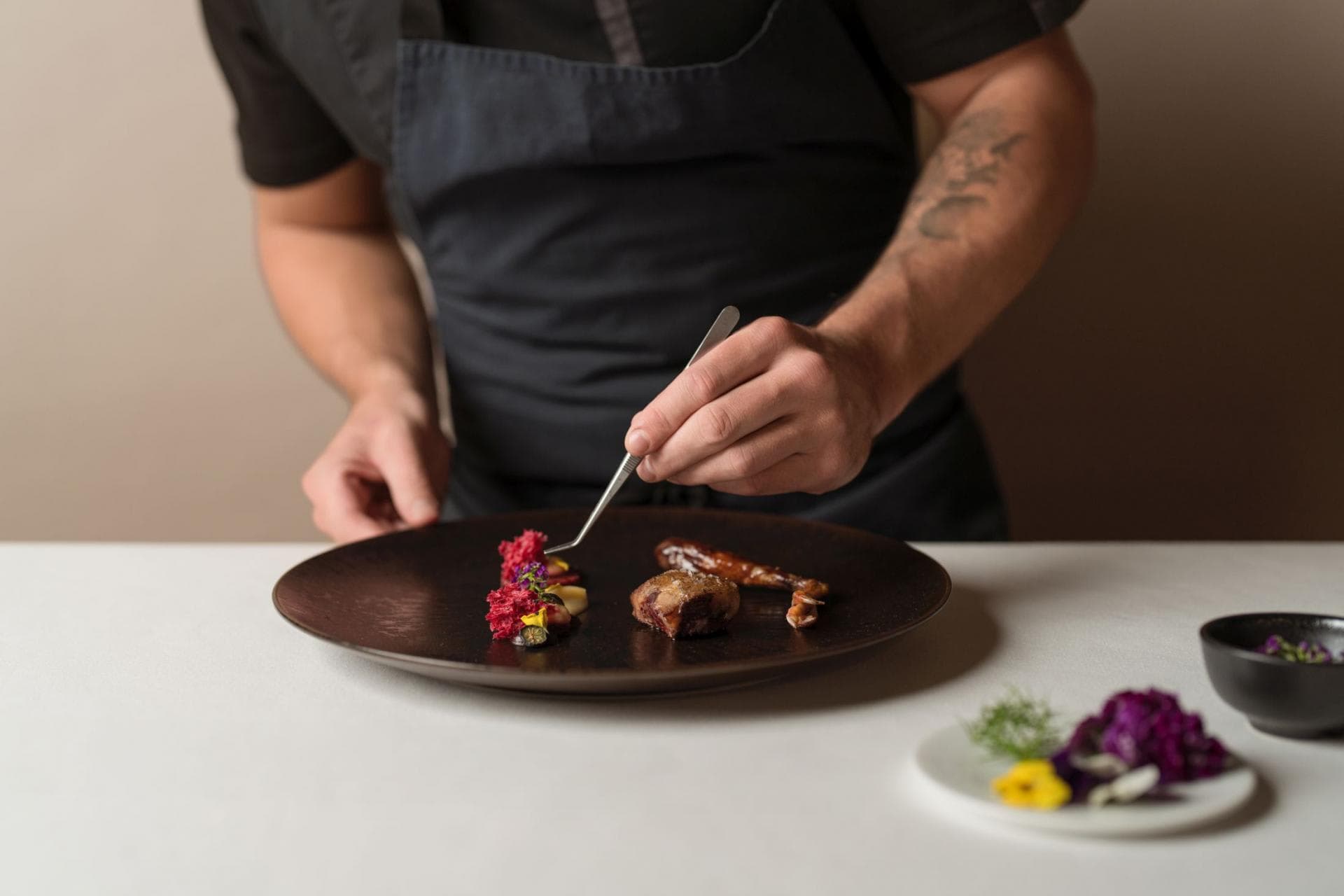 Private chef services available for on-site gourmet meal preparation