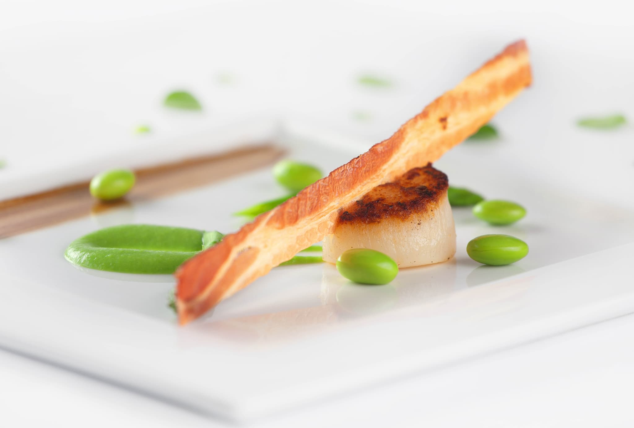 Private chef services available for multi-course gourmet dining