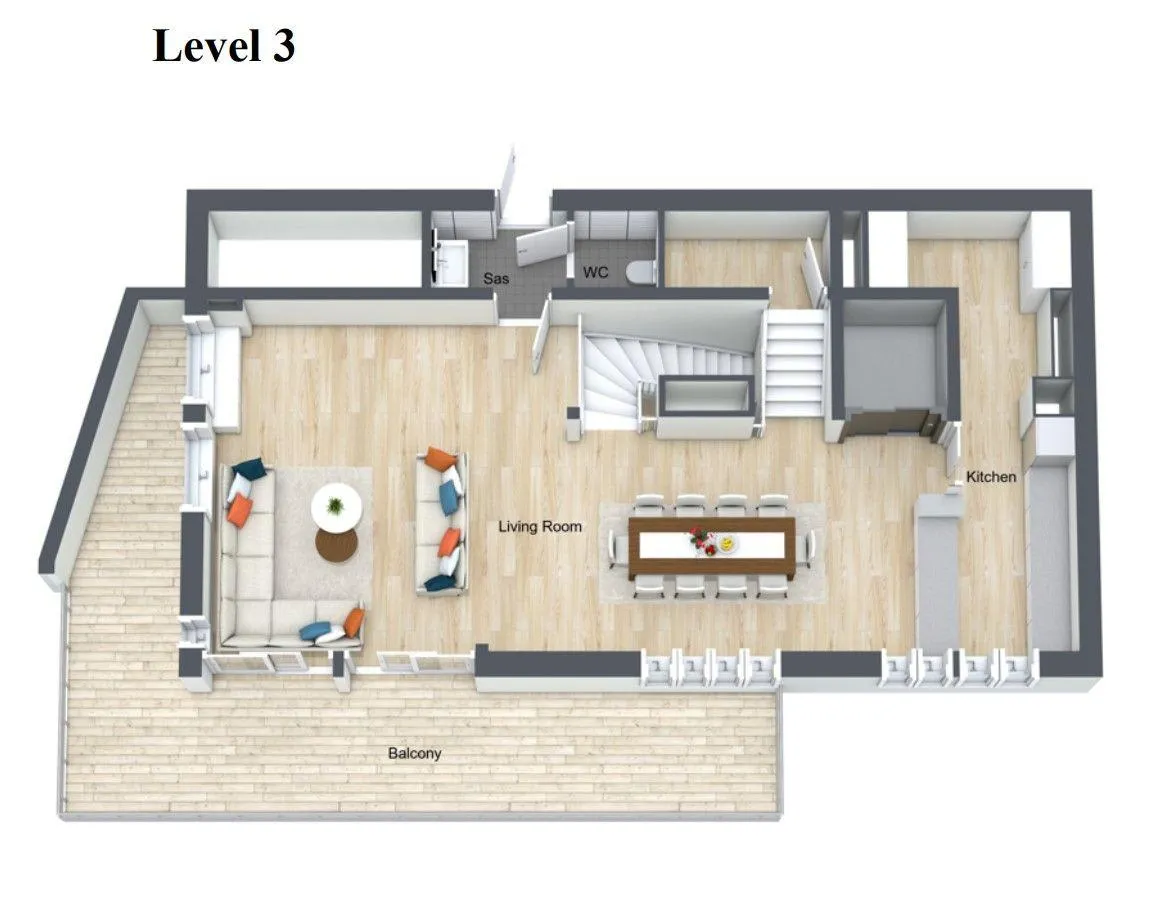 Level 3 floor plan