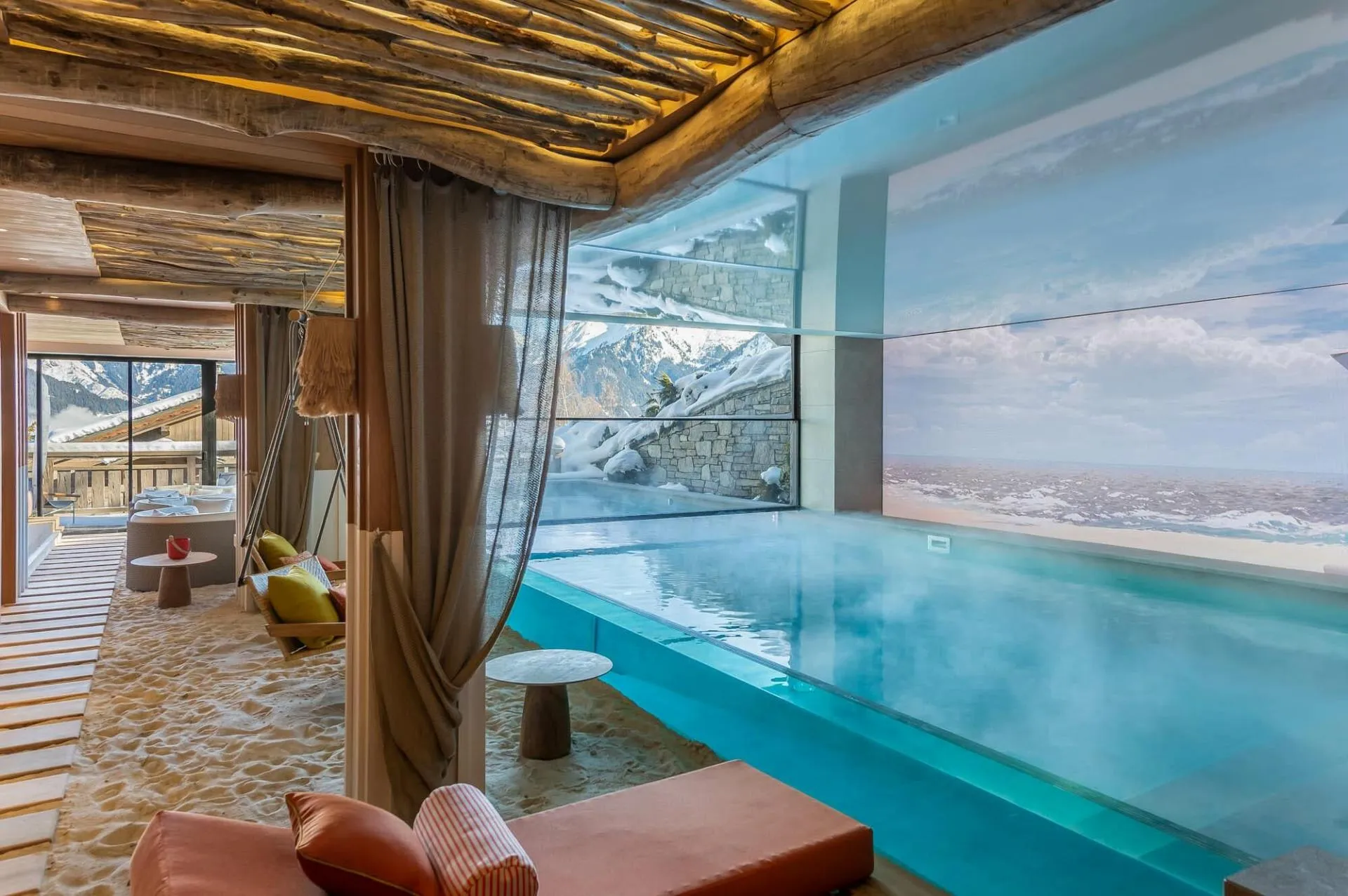 Pool and adjacent relaxation space