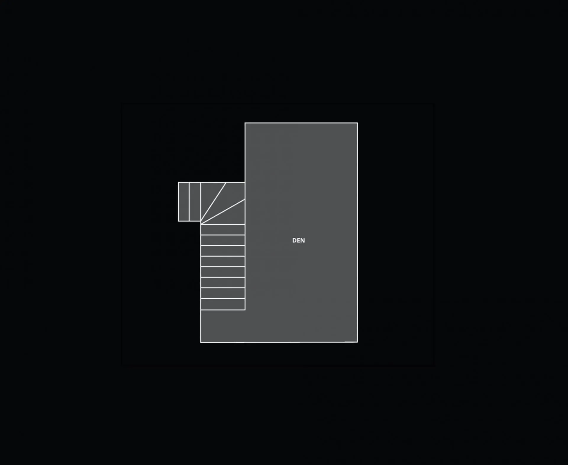 Level 6 floor plan with the kids' den