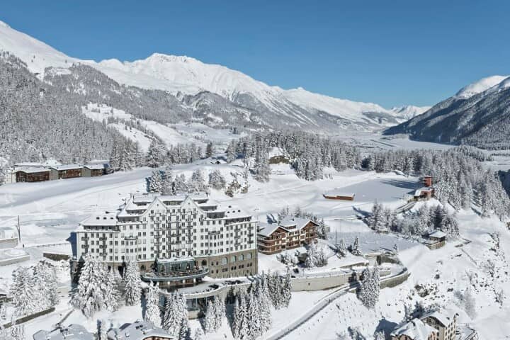 Ski-in, ski-out resort with alpine valley views and mountain access