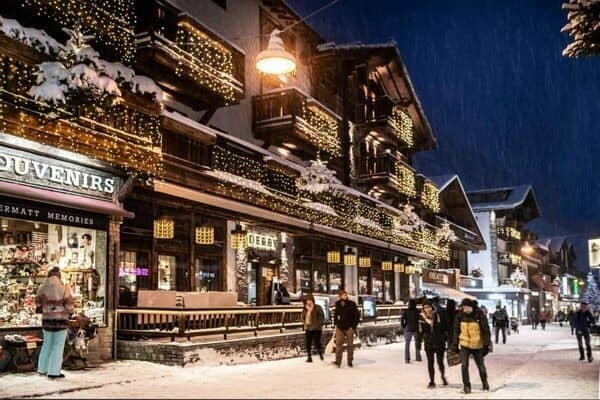 Zermatt village center; walking distance to local shops and dining
