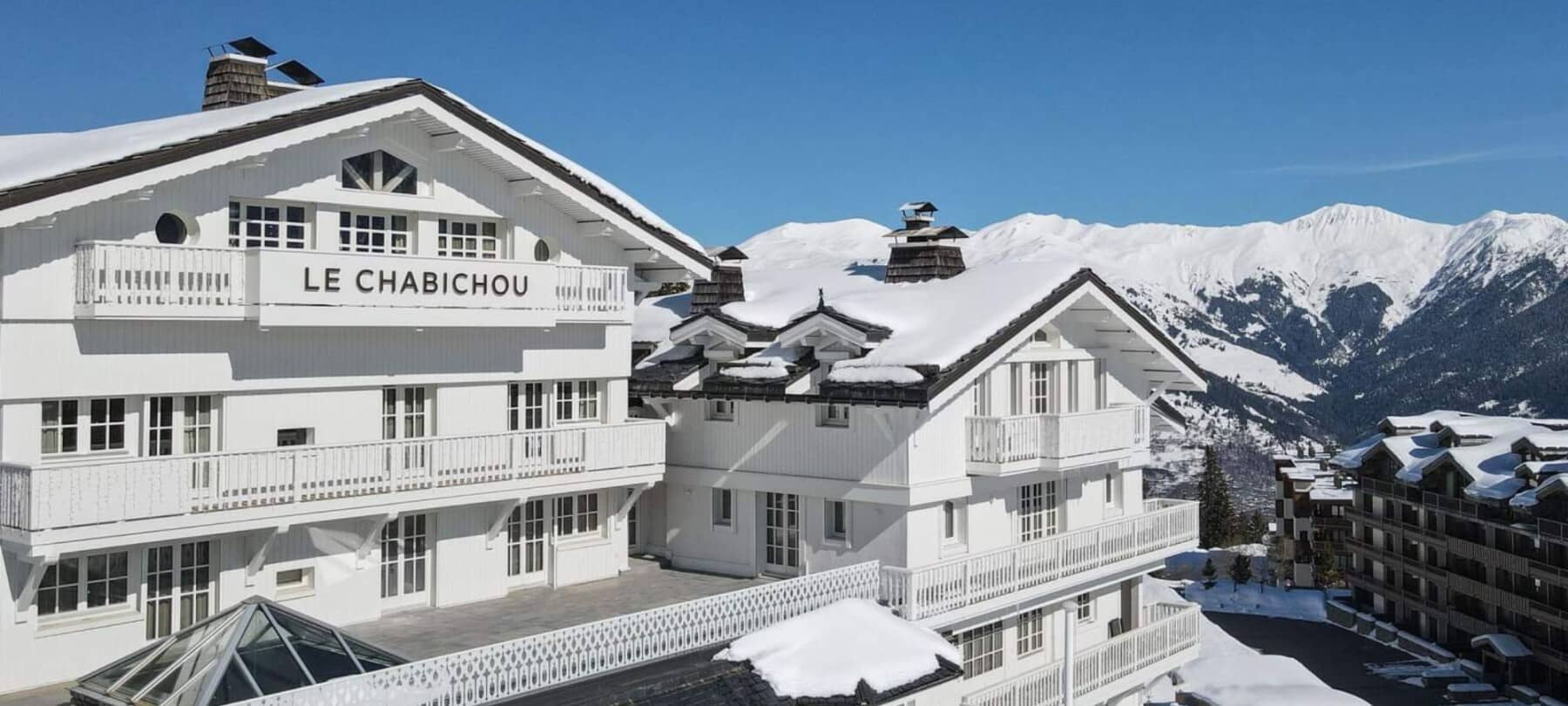 Ski-in/ski-out chalet with private balconies and panoramic Alpine views