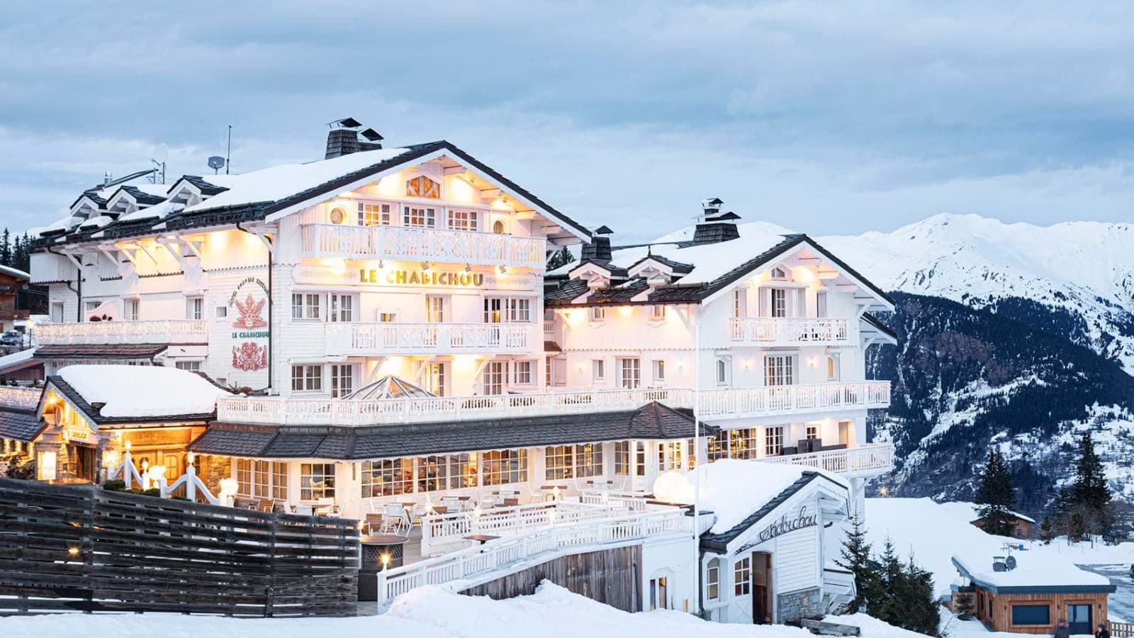 Ski-in/ski-out chalet with mountain views and wrap-around terrace