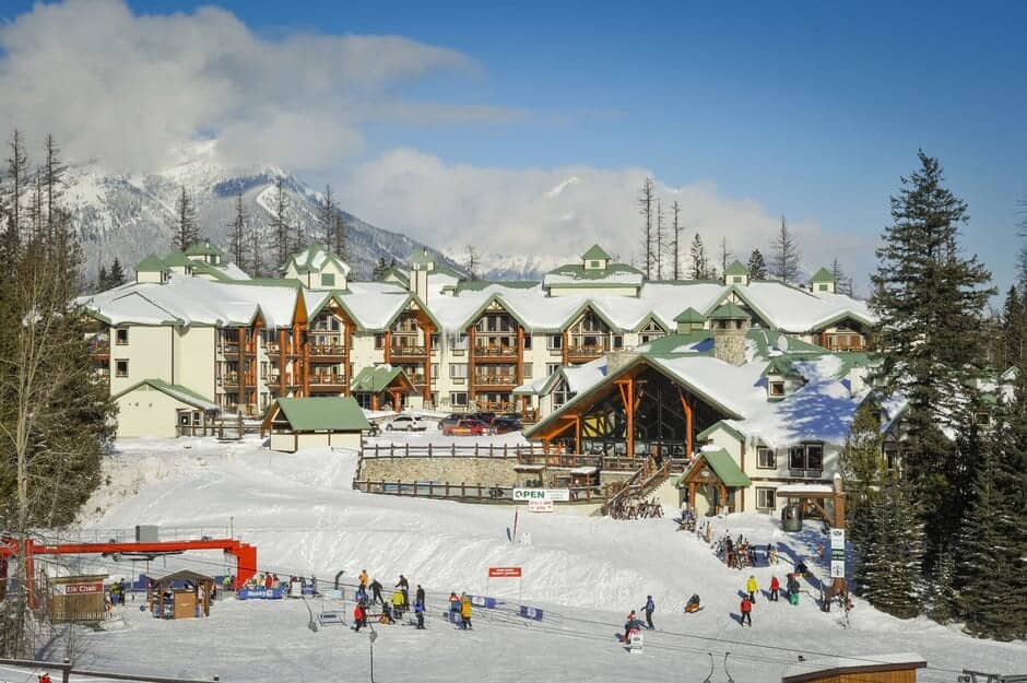 Ski-in, ski-out resort lodge located directly at the mountain base