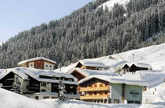 Ski-in, ski-out access with chalets adjacent to the slopes