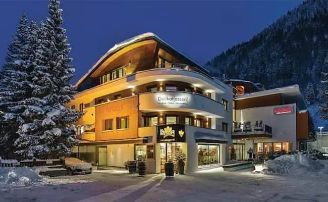 Ski resort exterior featuring on-site deli, boutique shop, and private balconies