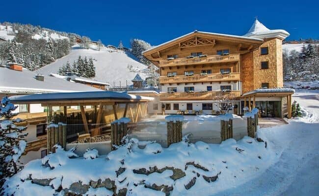 Ski-in/ski-out chalet with heated outdoor pool and mountain views