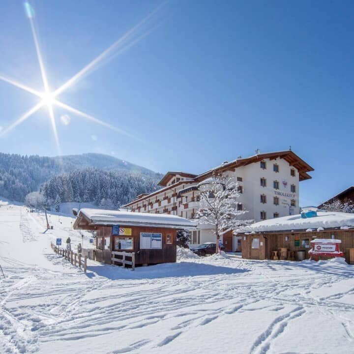 Ski-in/ski-out property with direct access to groomed slopes and lift station