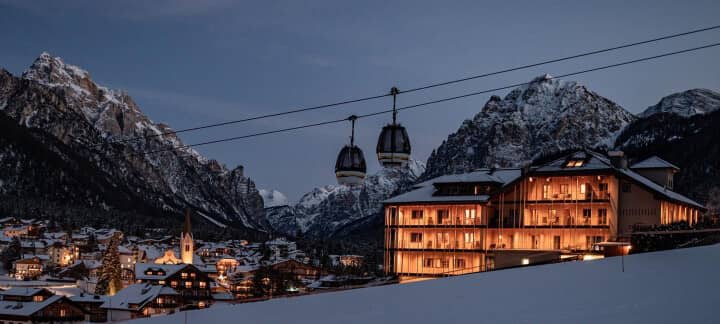 Ski-in/ski-out chalet with direct gondola access and mountain views