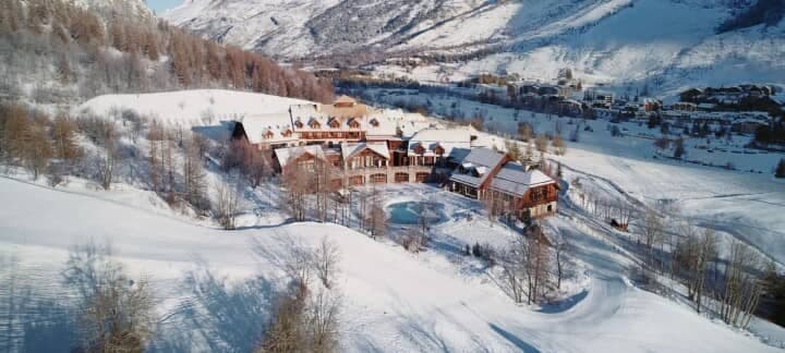 Ski-in, ski-out chalet with heated outdoor pool and mountain views