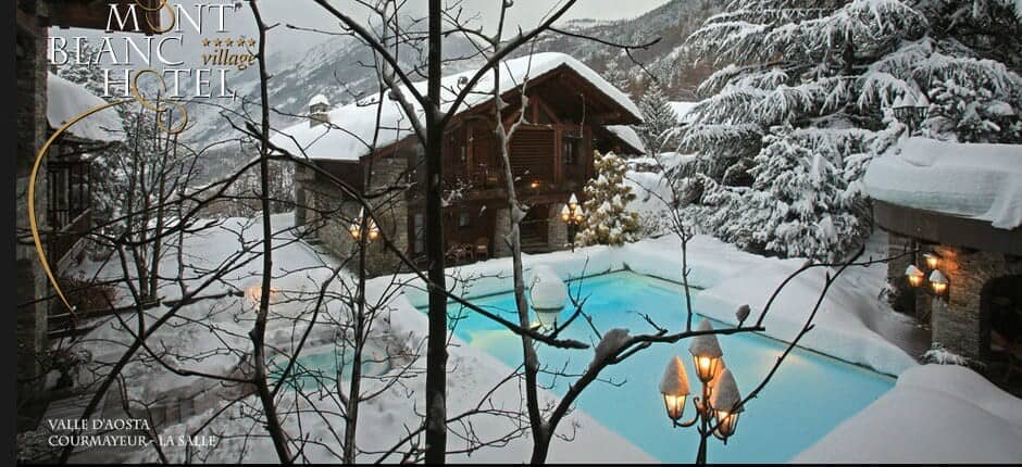 Heated outdoor pool and hot tub; mountain views