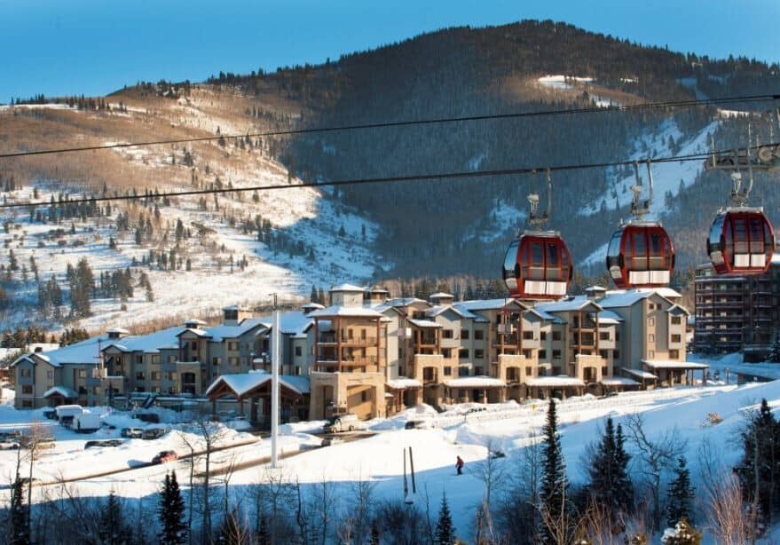 Ski-in/ski-out access with gondola station located directly on property