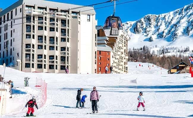 Ski-in/ski-out access with gondola and slopes located directly outside