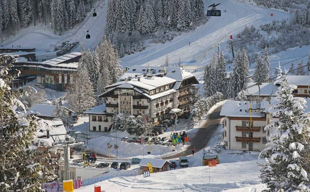 Ski-in/ski-out chalet access located directly beside gondola and chairlift