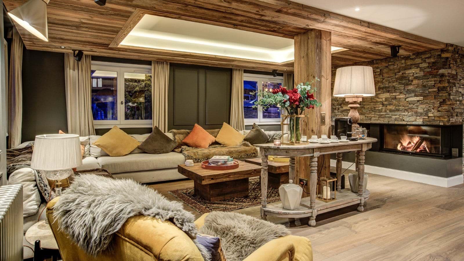 Fireside space to gather