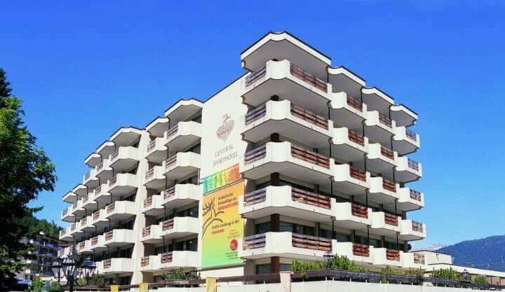 Hotel exterior featuring private balconies for every unit