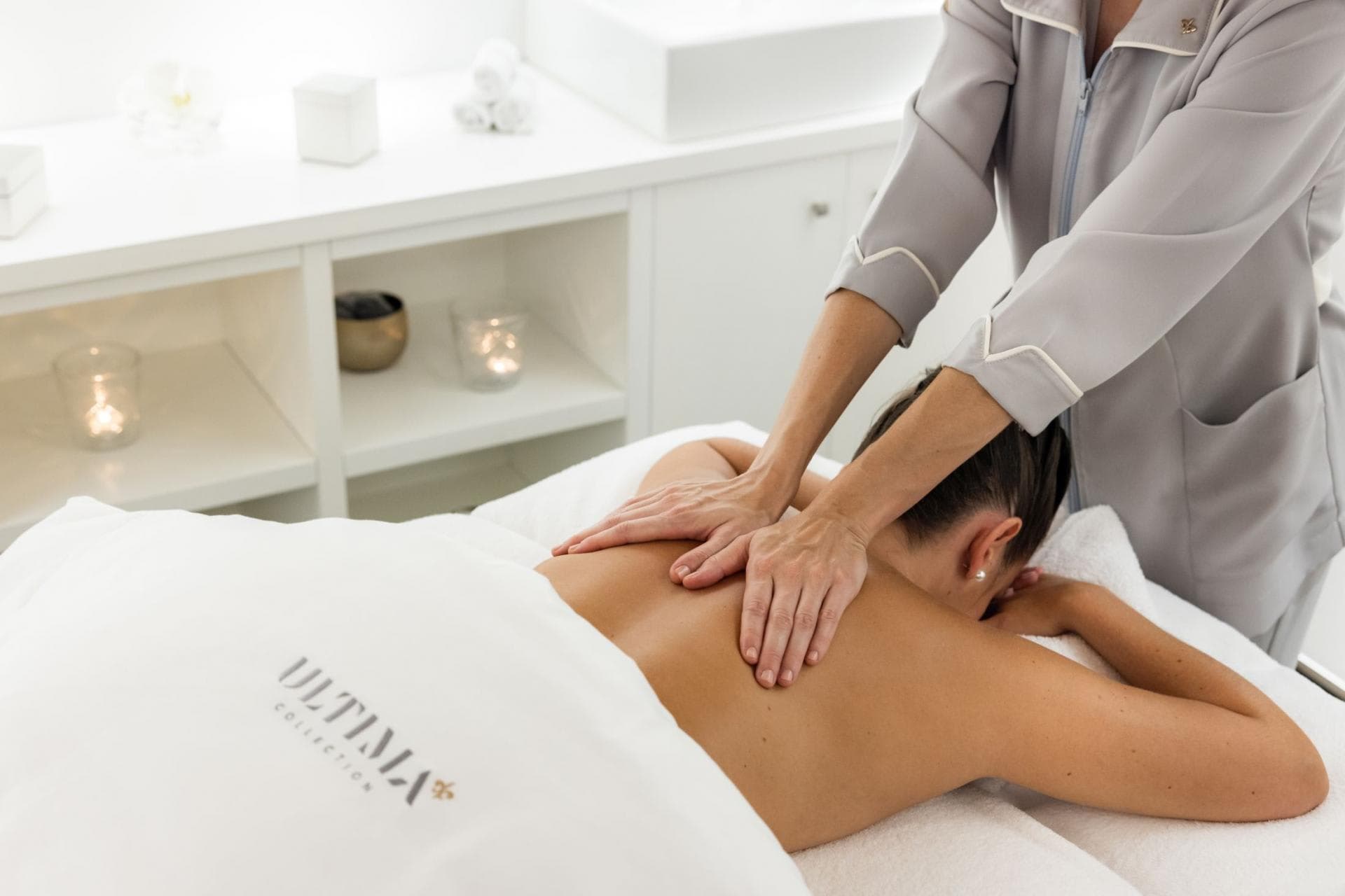 Private spa suite with on-site massage and wellness services