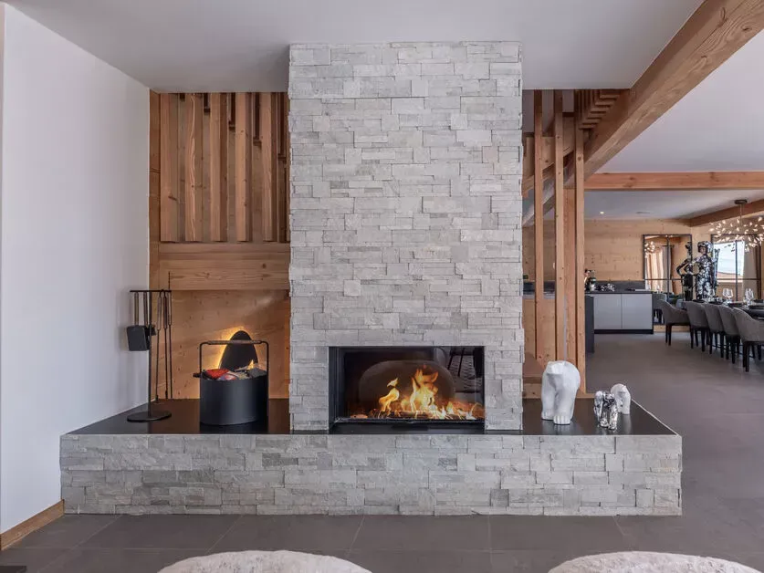 Fireside gathering space