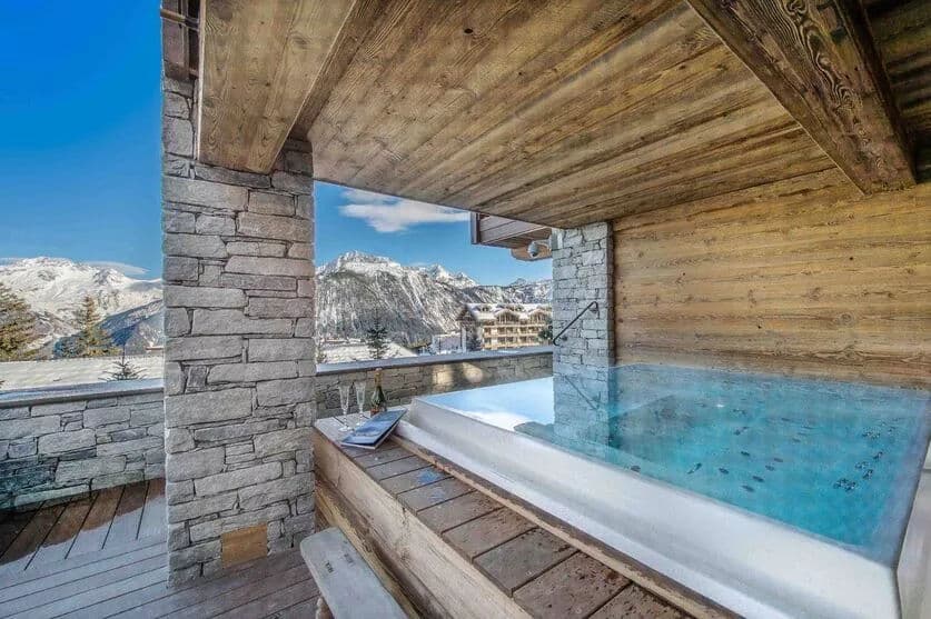 Outdoor Jacuzzi with Valley Views