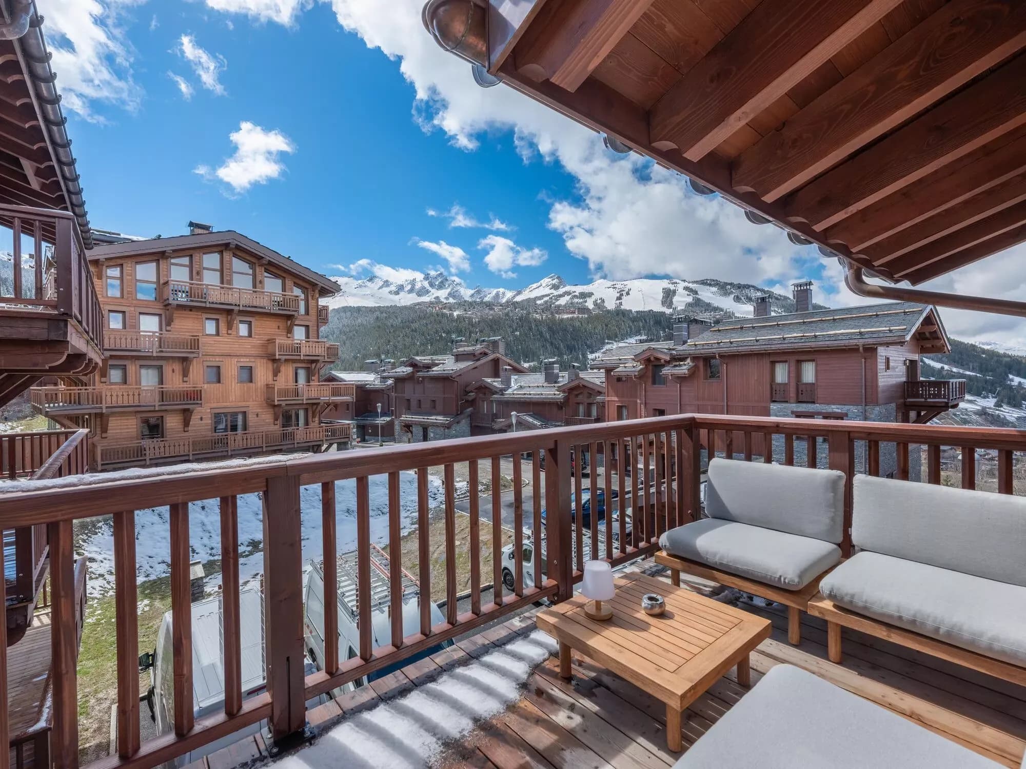 Balconies with Mountain Views