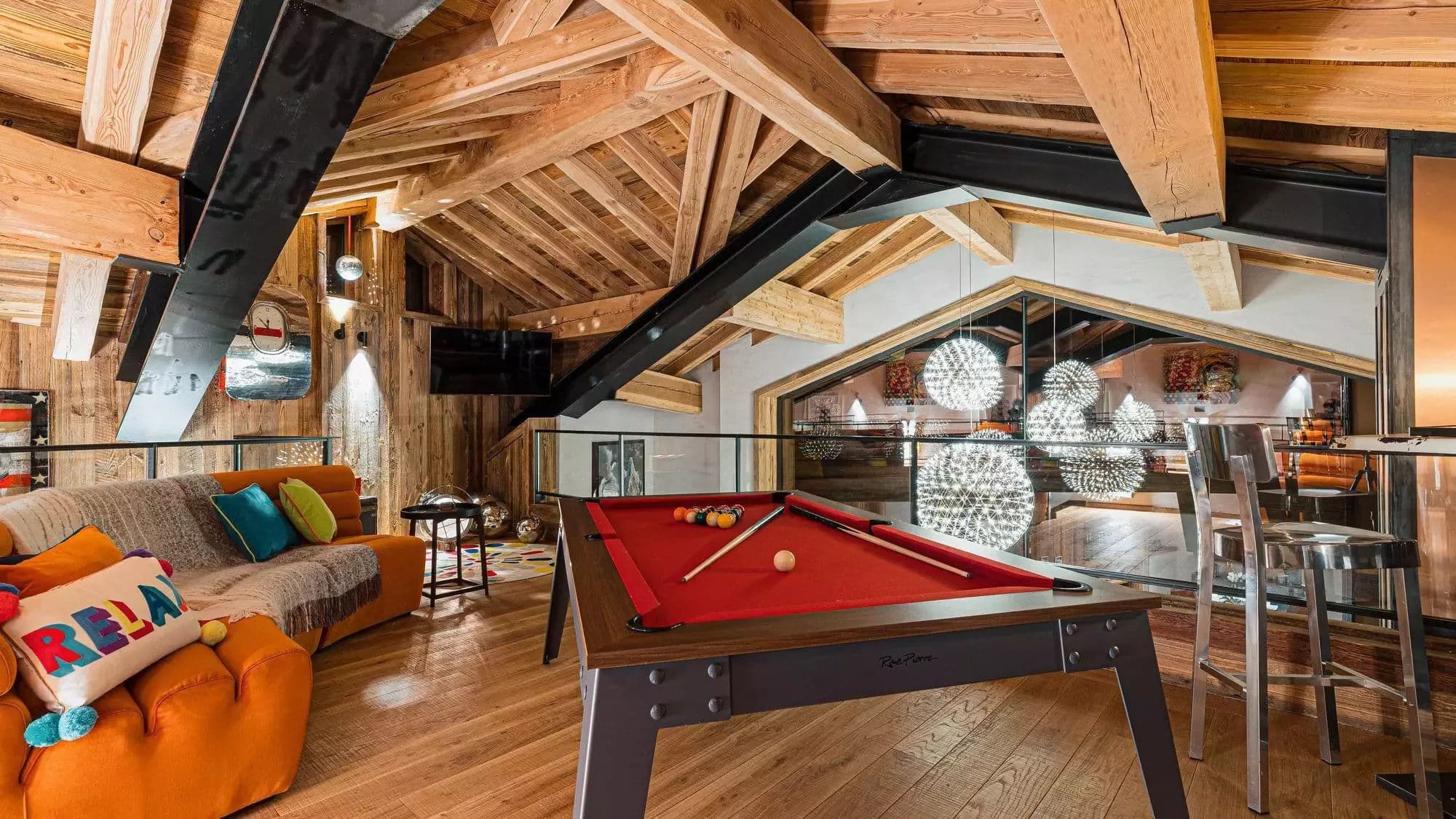 Games above the lounge