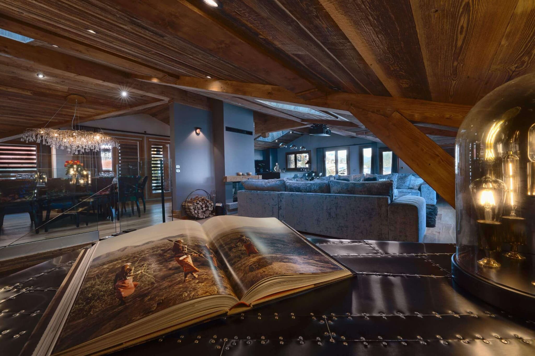 Double-height living