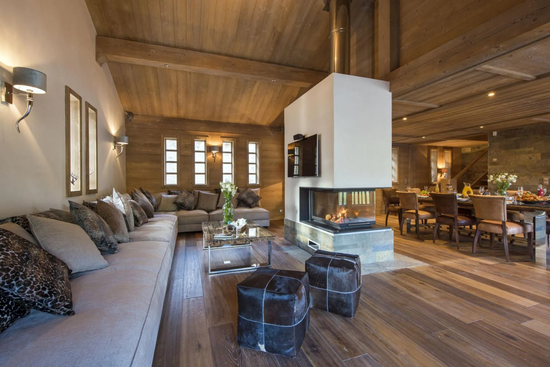 Shared hearth for gatherings