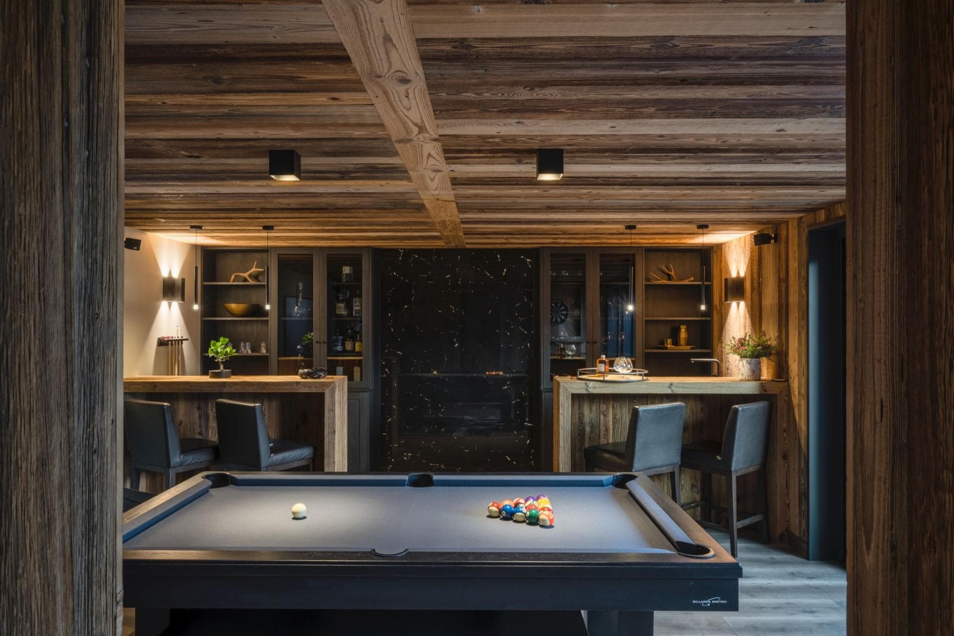 Your own bar and games room