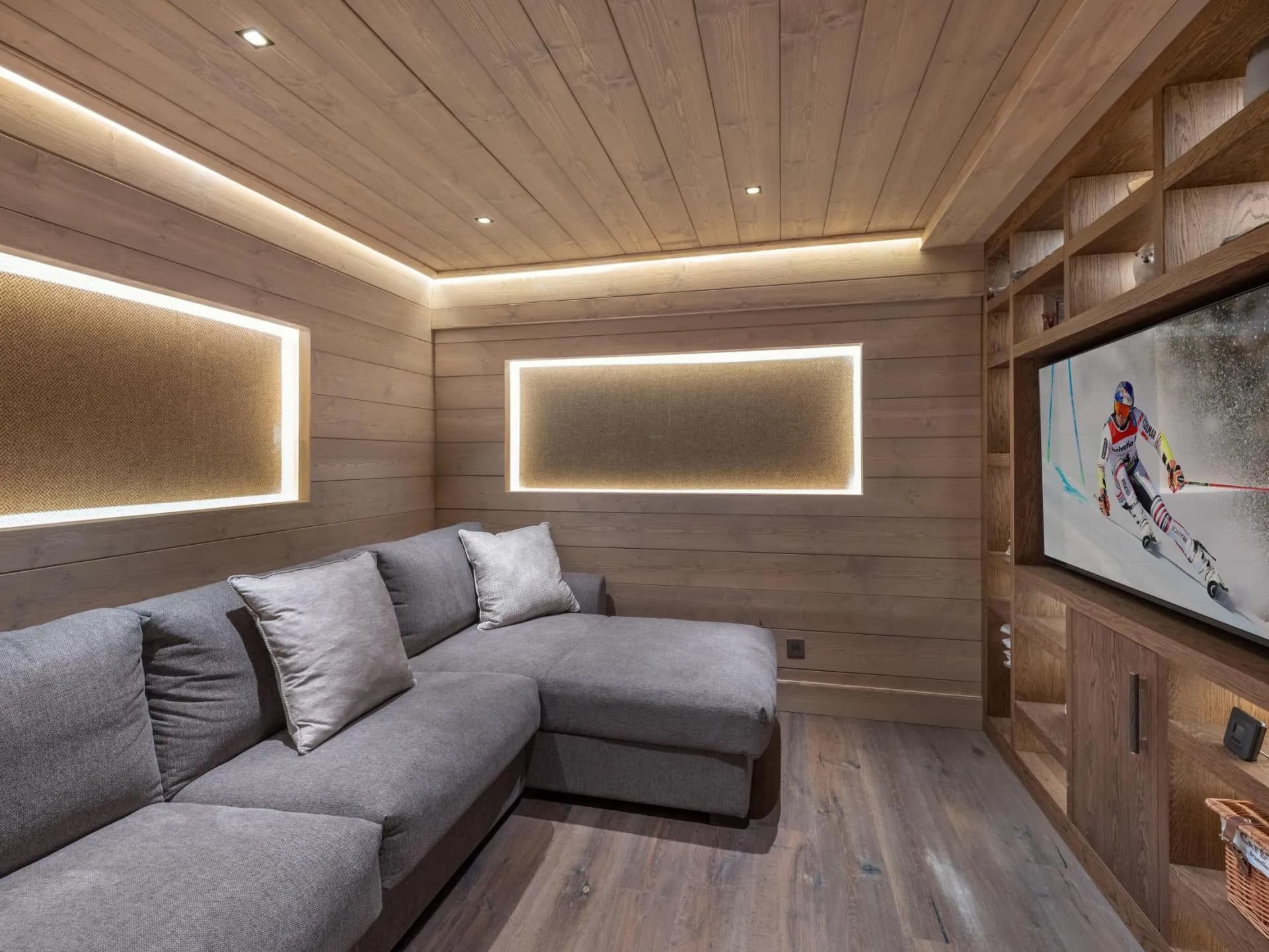 Private cinema room