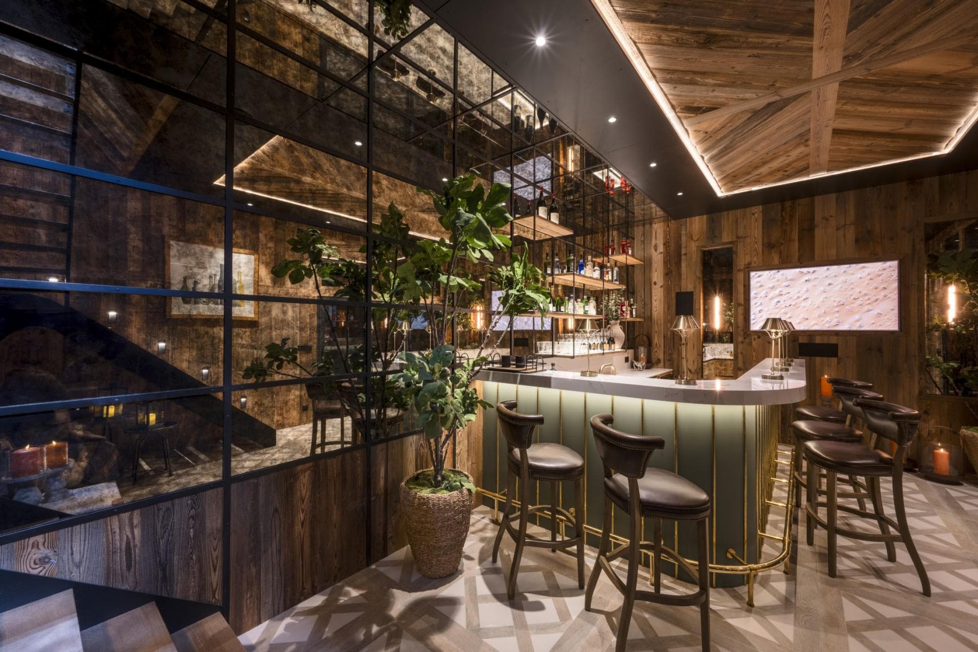 Private bar and cinema