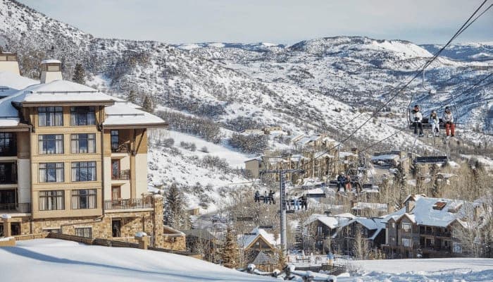 Ski-in/ski-out access via chairlift located directly adjacent to property